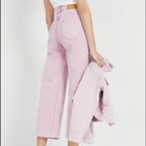 Frank and oak Nina jeans in pink